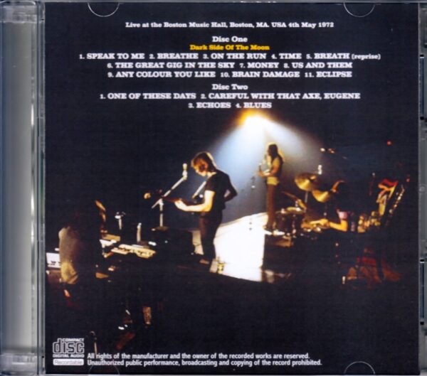 Pink Floyd/Massachusetts, USA 1972 - Image 2