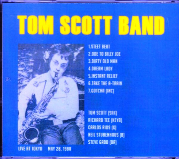 Tom Scott Band, Steve Gadd/Tokyo, Japan 1980 - Image 2