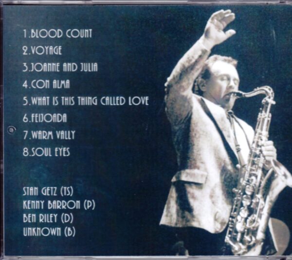 Stan Getz Quartet,Kanny Barron/Germany 1989 - Image 2