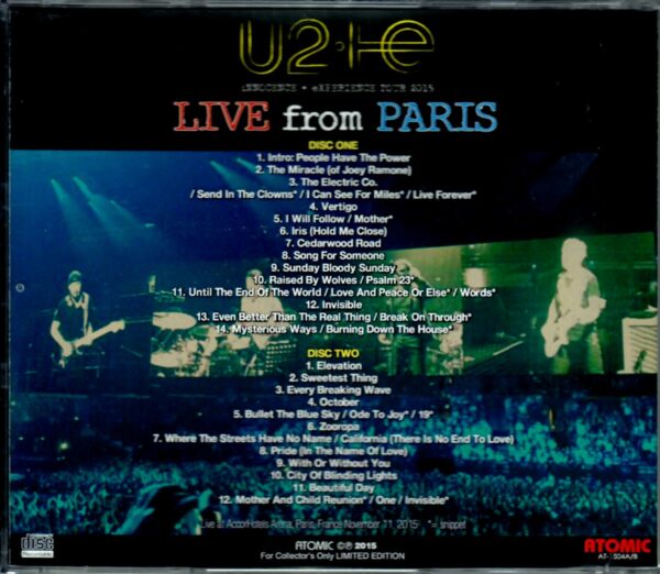 U2/France 2015 - Image 2