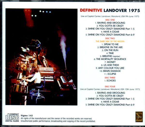 Pink Floyd/Maryland,USA 1975 - Image 2