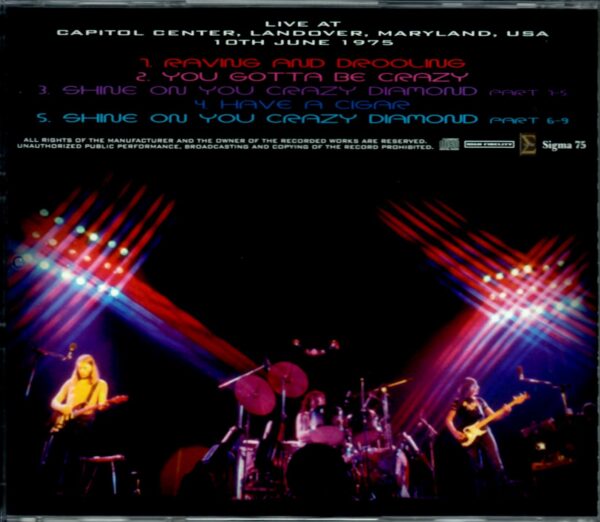 Pink Floyd/Maryland, USA 6.10.1975 - Image 2