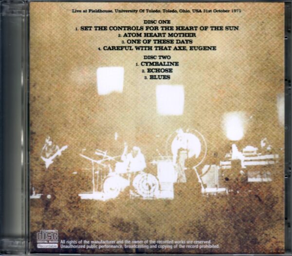 Pink Floyd/Ohio,USA 11.6.1971 - Image 2