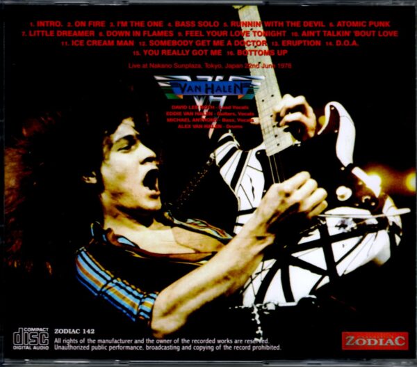 Van Halen/Tokyo, Japan 1978 - Image 2