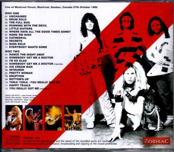 Van Halen/Canada 1982 - Image 2