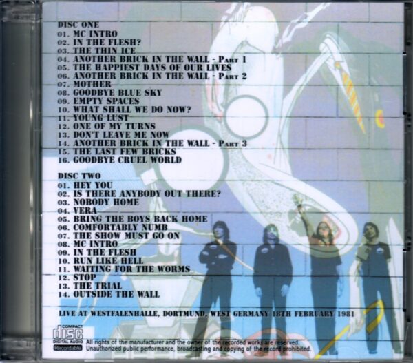 Pink Floyd/West Germany 2.18.1981 - Image 2