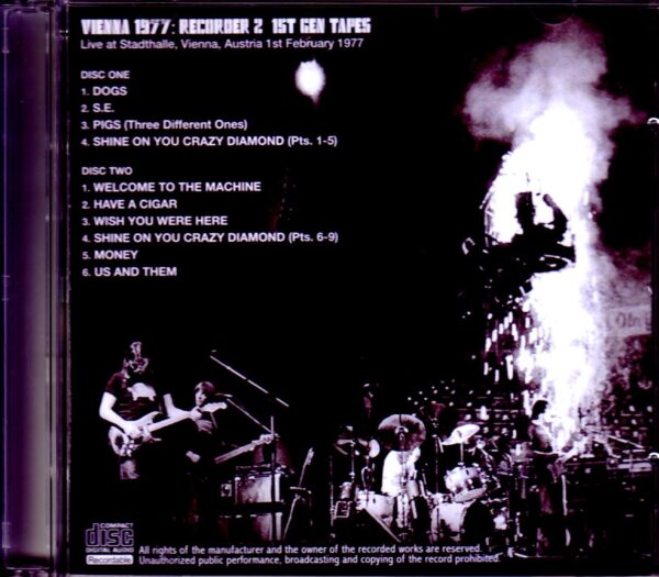 Pink Floyd/Austria 1977 Recorder 2 - Image 2
