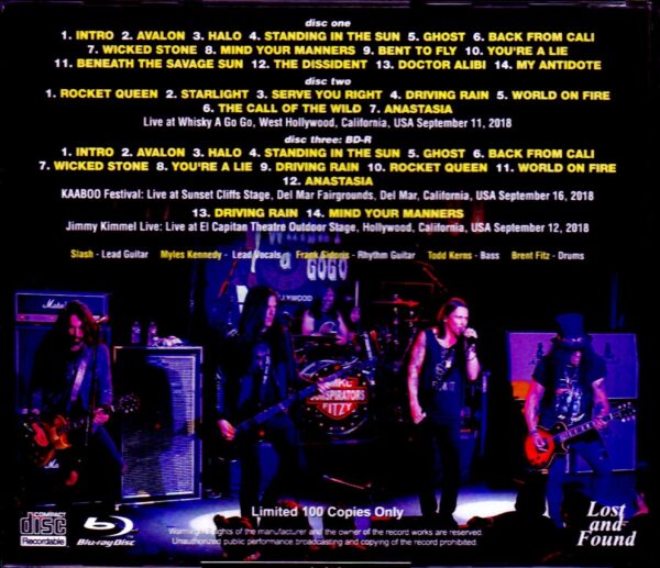 Slash/CA,USA 2018 S & V - Image 2
