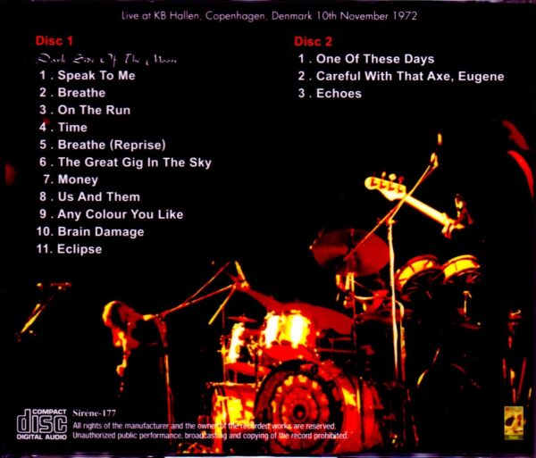 Pink Floyd/Denmark 11.10.1972 - Image 2