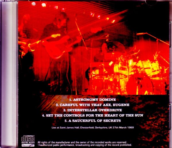 Pink Floyd/UK 3.27.1969 - Image 2