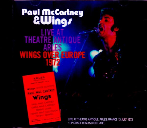 Paul Mccartney,Wings/France 1972