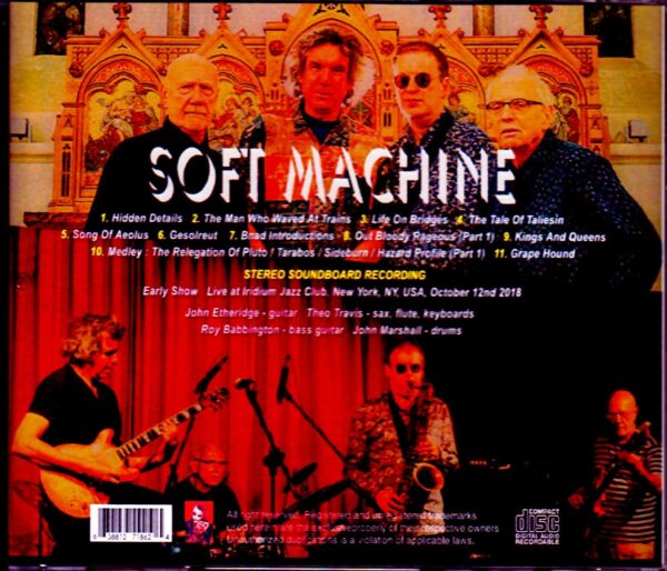 Soft Machine/NY,USA 2018 - Image 2