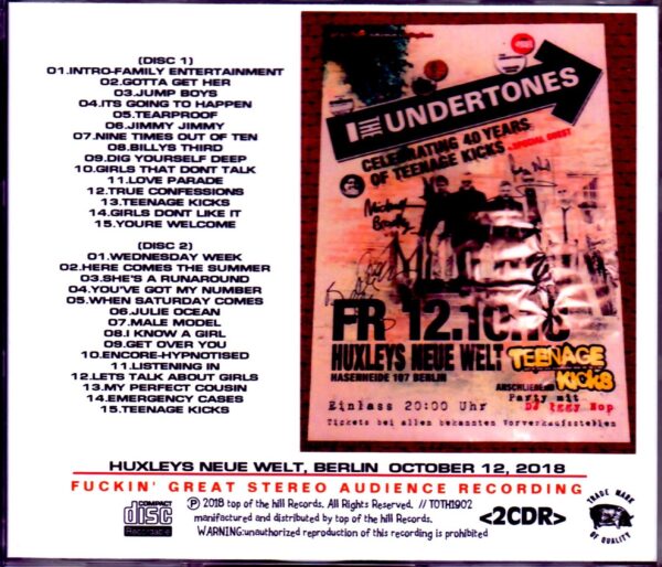 Undertones/Germany 2018 - Image 2
