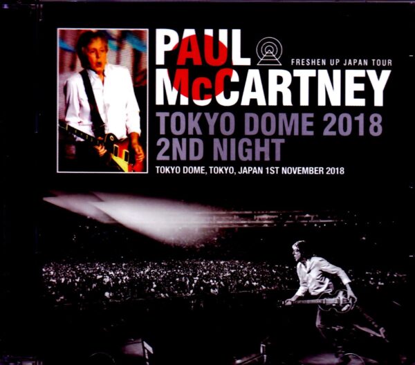 Paul McCartney/Tokyo,Japan 11.1.2018 Another Seat Ver.