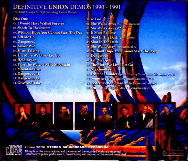 Yes/The Most Complete,Best Sounding Union Demos Collection - Image 2