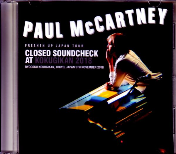 Paul McCartney/Tokyo,Japan 11.5.2018 Soundcheck