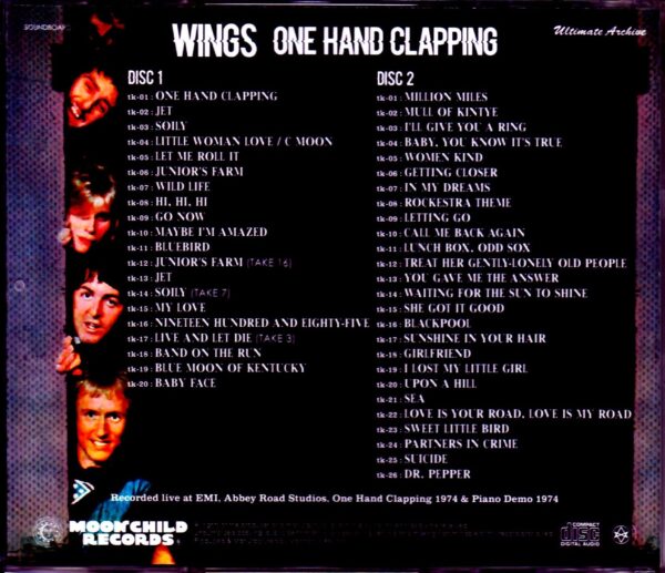 Paul McCartney,Wings/Tour Rehearsals Document 1975 & more - Image 2