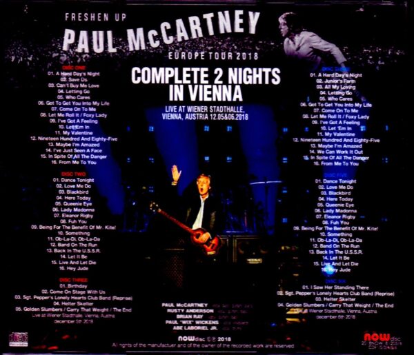 Paul McCartney/Austria 2018 2 Days Complete - Image 2