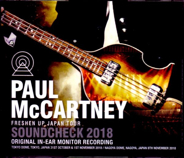 Paul McCartneyTokyo 2 Days & Aichi,Japan Soundcheck 2018 IEM Monitor Ver.