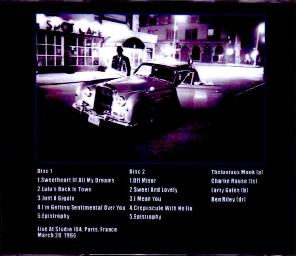 Thelonious Monk/France 1966 - Image 2