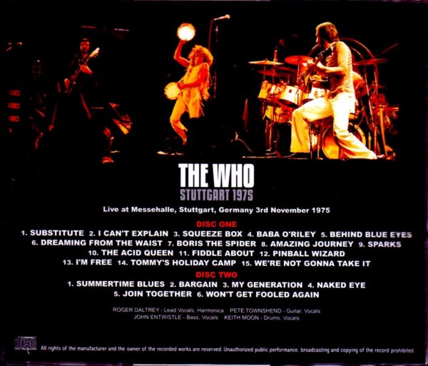 The Who/Germany 1975 - Image 2