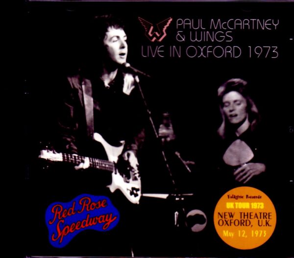 Paul McCartney,Wings/Oxford,UK 1973