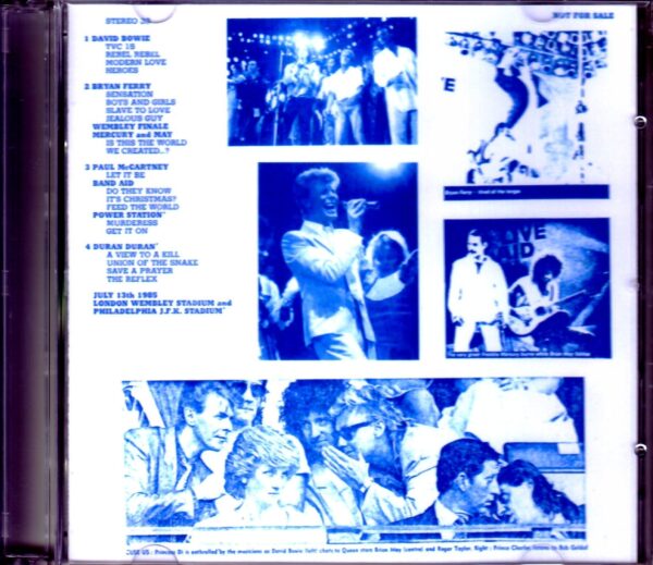 Various Artists David Bowie,Freddie Mercury,Paul McCartney/London,UK 1985 & more Original 2 LP Ver. - Image 2
