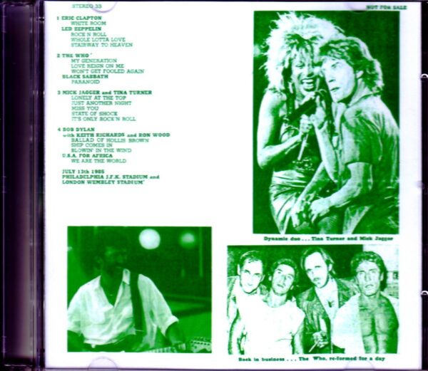 Various Artists Eric Clapton,Led Zeppelin,Bob Dylan,Mick Jagger/London,UK 1985 & more Original 2 LP Ver. - Image 2