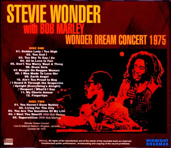 Stevie Wonder/Jamaica 1975 - Image 2