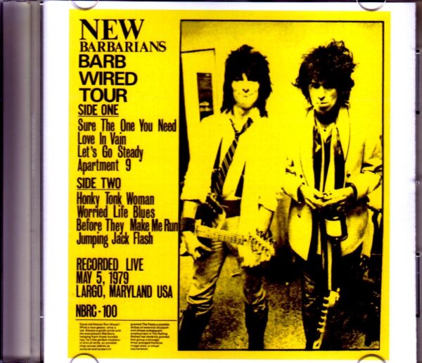 New Barbarians/MD, USA 1979 LP Ver.