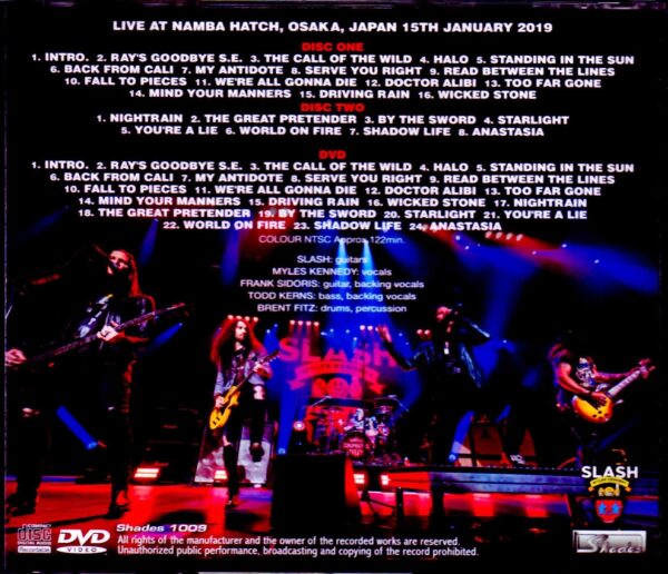 Slash,Myles Kennedy/Osaka,Japan 2019 S & V - Image 2
