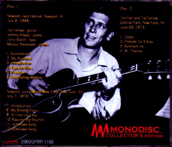 Tal Farlow/NY,USA 1976 & more - Image 2