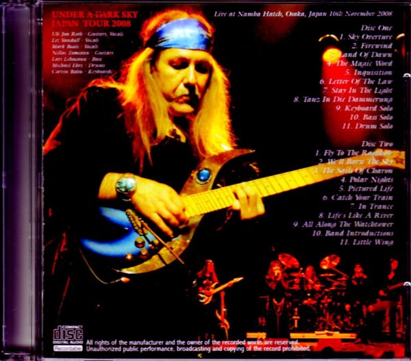 Uli Jon Roth/Osaka,Japan 2008 - Image 2
