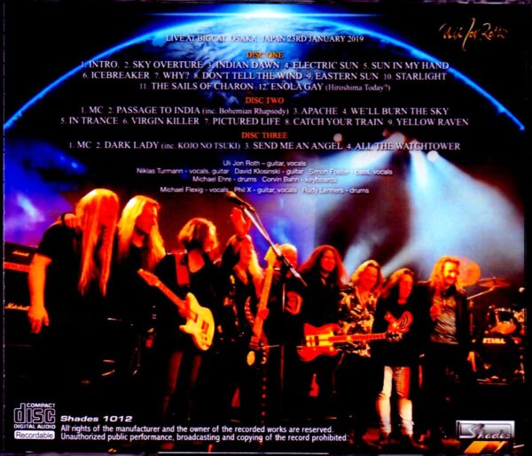 Uli Jon Roth/Osaka,Japan 2019 - Image 2