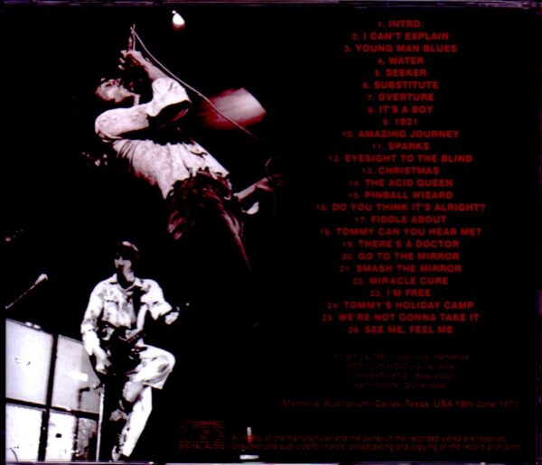 The Who/TX, USA 1970 - Image 2