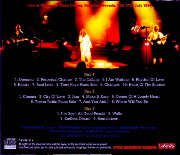 Yes/NV, USA 1994 - Image 2