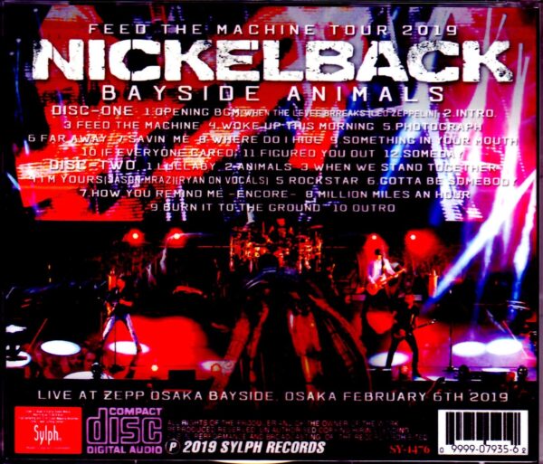 Nickelback/Osaka,Japan 2019 - Image 2