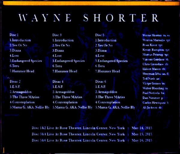 Wayne Shorter/NY,USA 2015 3 Days - Image 2
