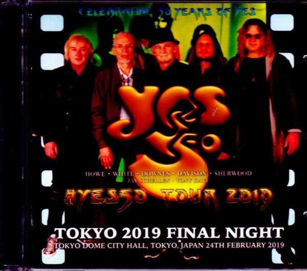 Yes/Tokyo,Japan 2.24.2019 Upgrade