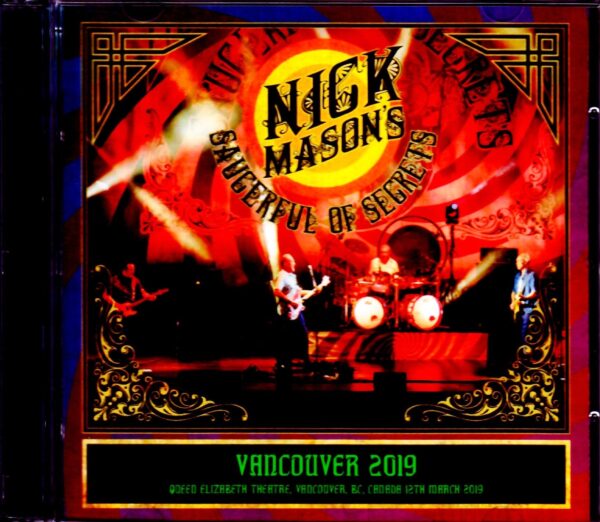 Nick Mason/Canada 2019