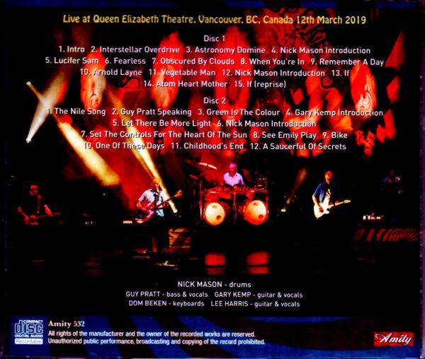 Nick Mason/Canada 2019 - Image 2