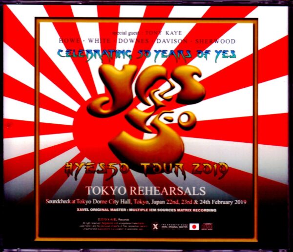 Yes/Tokyo,Japan 2019 Rehearsals - Image 2