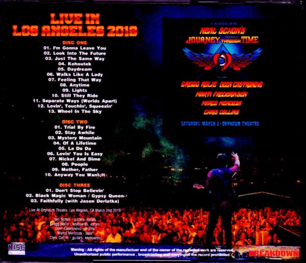 Neal Schon's Journey Through Time/CA,USA 2019 - Image 2