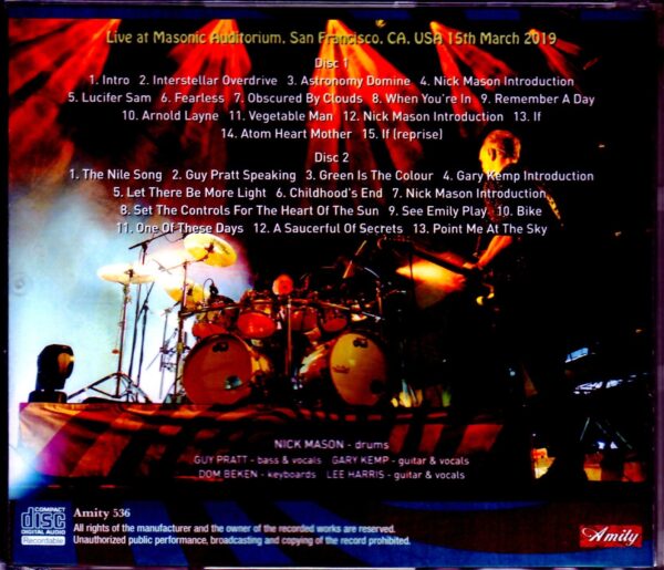 Nick Mason/CA,USA 3.15.2019 - Image 2
