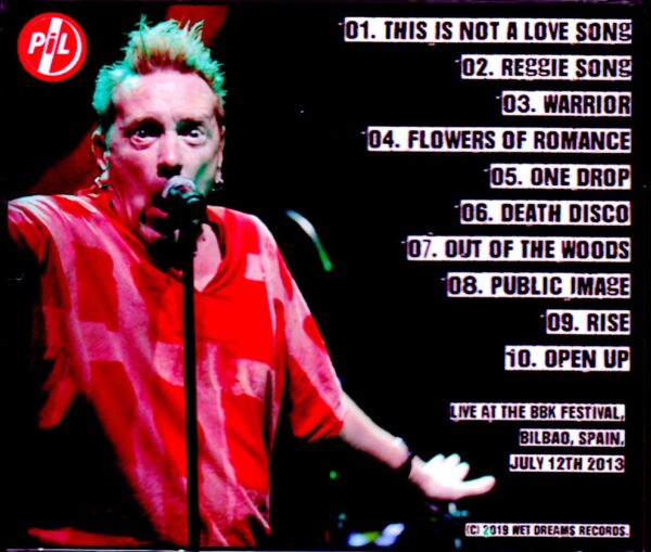 PIL Public Image Limited/Spain 2013 - Image 2