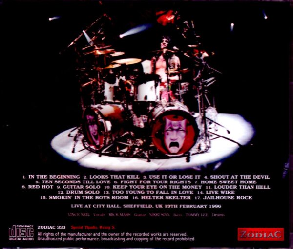 Motley Crue/UK 1986 Upgrade - Image 2