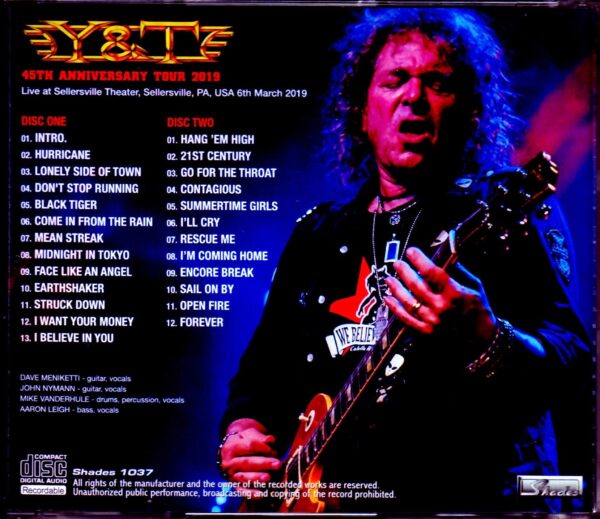 Y & T/PA, USA 2019 - Image 2