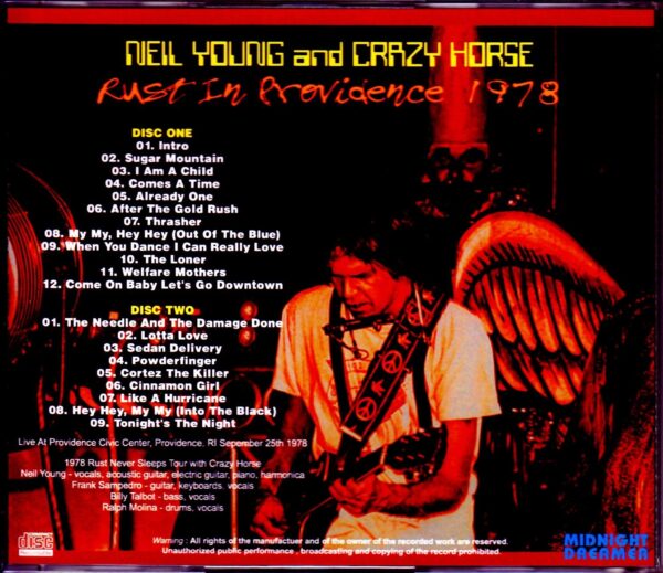 Neil Young and Crazy Horse/RI, USA 1978 - Image 2