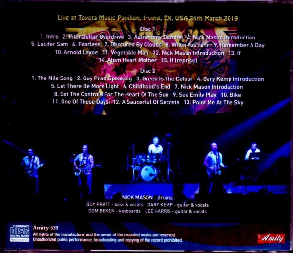 Nick Mason's Saucerful of Secrets/TX,USA 2019 - Image 2