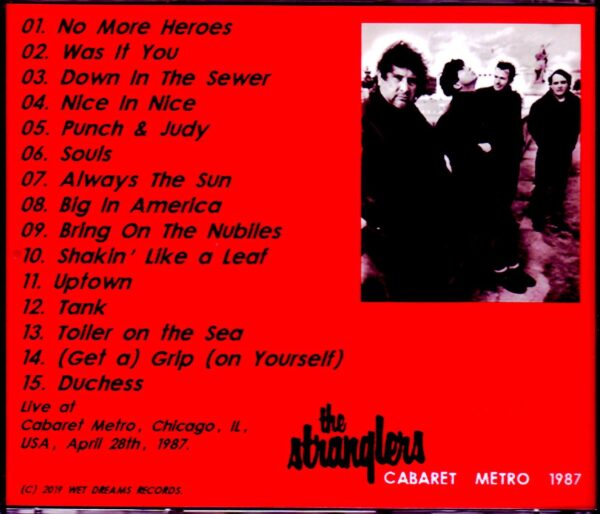 Stranglers/IL, USA 1987 - Image 2